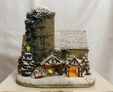 Lilliput Lane Sing A Song Of Christmas Church Albury Illuminated Model L3652