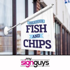 Fish and Chips Flag & Kit