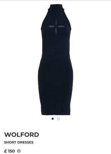 Wolford black bodycon dress - wolford,