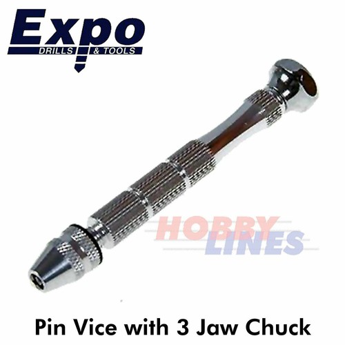 Pin vice with jaw - pin,