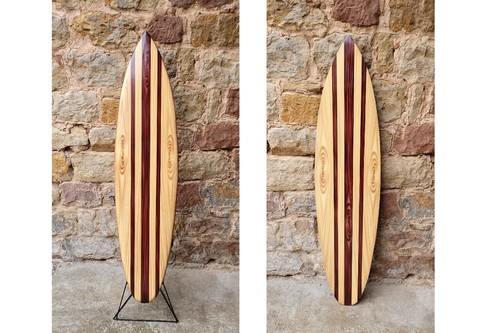 Wooden model 100cm surfboard - model,