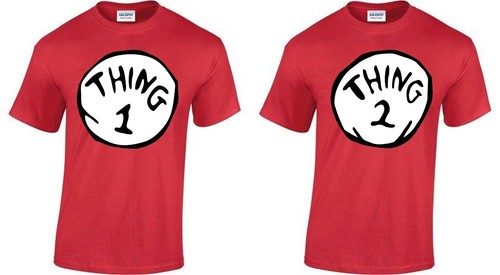 Thing one and - one,