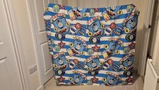 Thomas The Tank Engine Curtain Pencil Pleat Width 164cm ,Drops 135cm