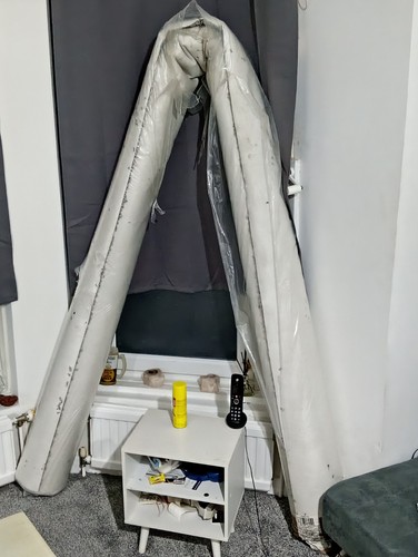 Carpet roll end grey - x,