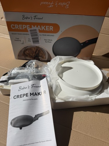 Electric crepe maker non stick - electric,