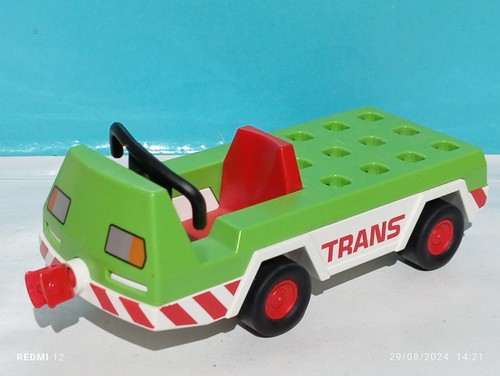 Playmobil car crane ref - car,