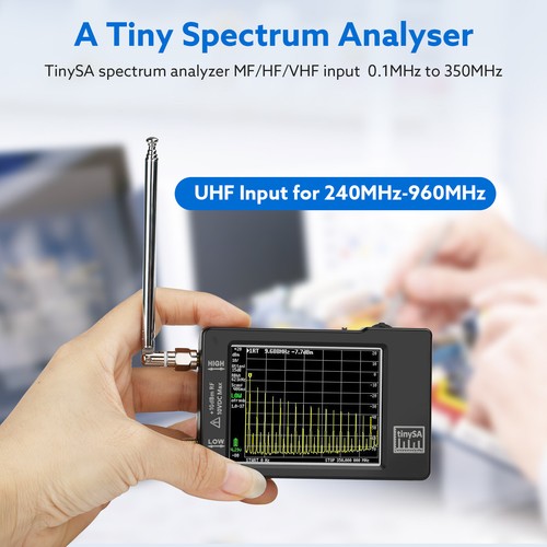 Tinysa spectrum analyzer - spectrum,