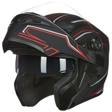 ILM Refurbish Full Face Modular Dual Visor Motorcycle Helmet Winter DOT 902