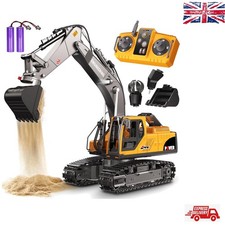 Interactive RC Digger Toy with Sound & Light – Perfect Gift for Young Builders