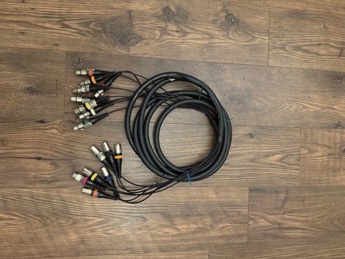Multicore audio cable xlr - audio, 4m