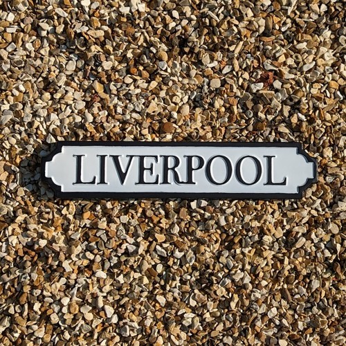 Liverpool sign wall - wall, mounted