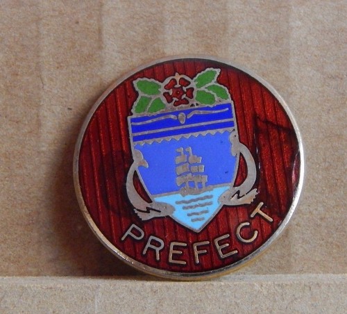 Vintage school prefect badge - vintage,