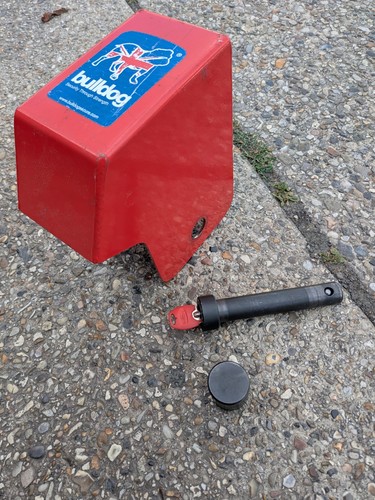 Bulldog p6e trailer hitch lock - bulldog,