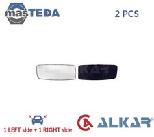 6411994 REAR VIEW MIRROR GLASS PAIR LHD ONLY ALKAR 2PCS FOR VW CRAFTER 30-50