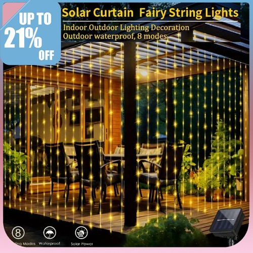 Solar curtain fairy string - solar,