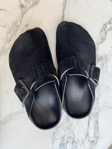 Balenciaga sunday mules - balenciaga, black