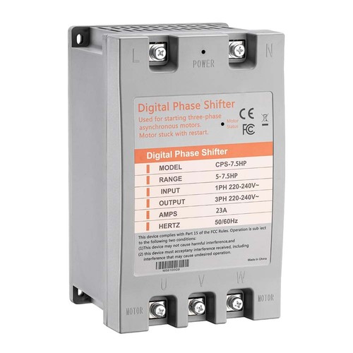 5hp single phase three - single,