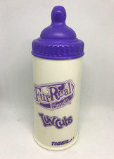 FurReal Friends Luv Cubs Tiger Purple White Bottle Paw Prints