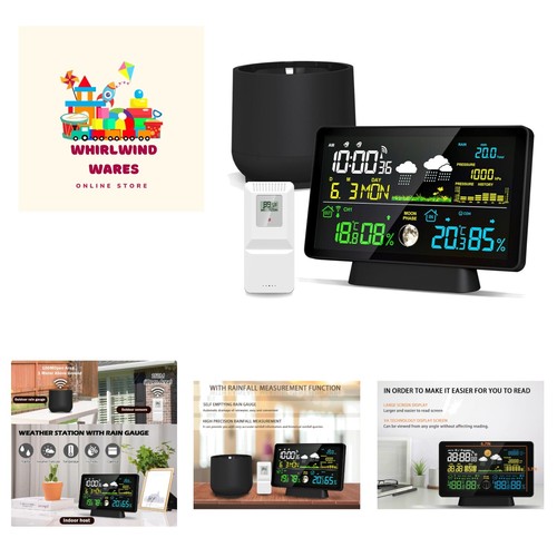 Wireless home weather station - wireless,