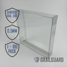 GBA GBC Gameboy Game Box Protector / Case 0.5mm Thickness (1-100 pack)