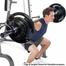 MARCY 7ft Olympic Solid Steel