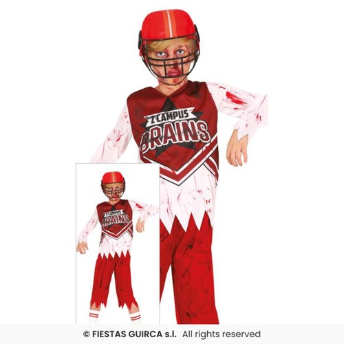 Boys zombie quaterback - boys,