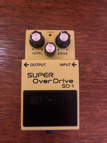 Boss super overdrive - sd-1,