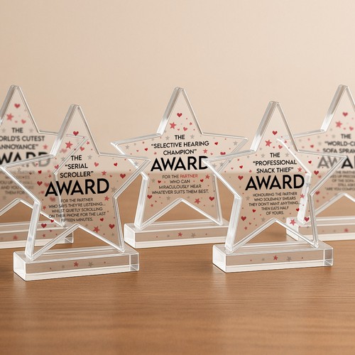 Funny couples award gift - funny,