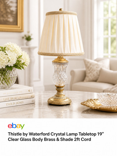 Thistle waterford crystal - thistle,