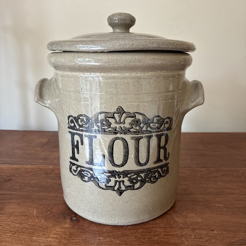 Large moira stoneware lidded - stoneware,