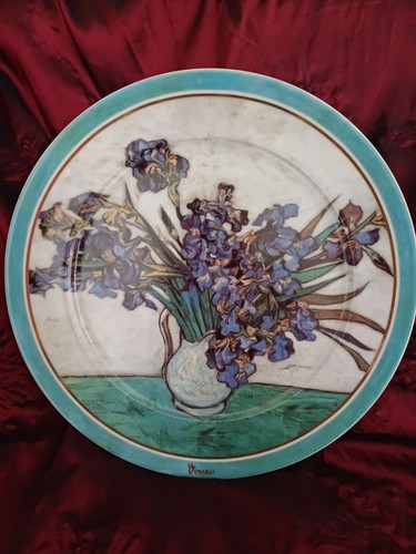 Goebels vase avec - avec, iris'
