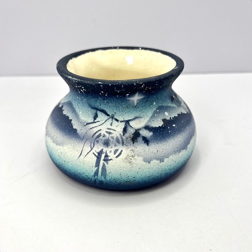 Cedar mesa blue pottery - blue,