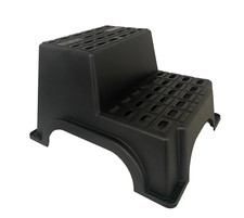 Double Plastic Step MGI Step Caravan Motorhome Static Home Multipurpose 