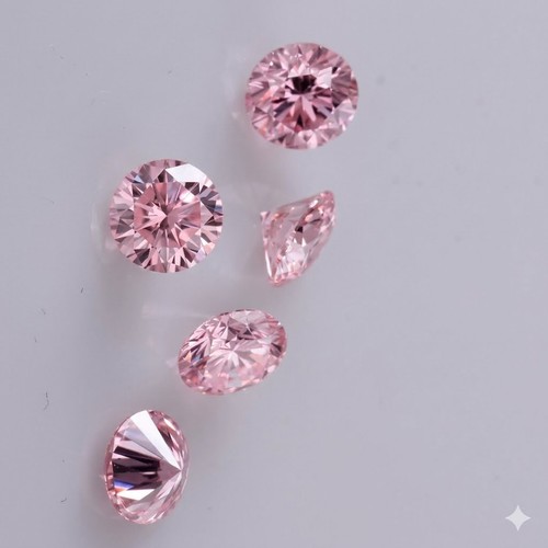 Natural pink diamond - 2,