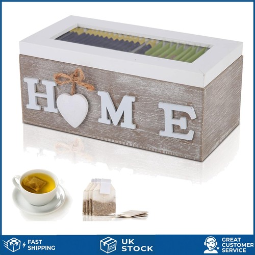 Elegant wooden tea bag storage - elegant,