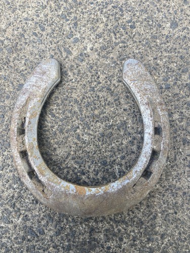 Single real used horseshoe for - used,