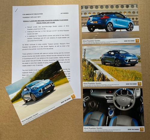 Renault wind roadster - renault,