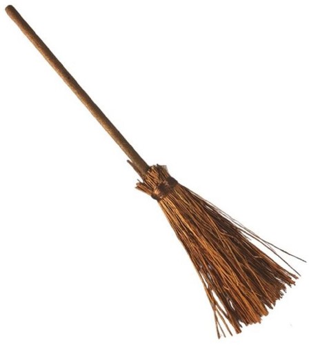 Dolls house besom - dolls, broom