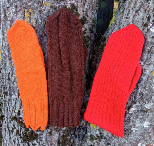 Original hand knitted wool