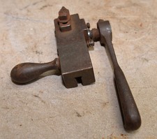 Rare antique Crowell shaper No 1 patent pending logging saw blade swage tool