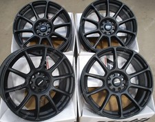 Alloy Wheels 15" Neo For Fiat Grand Punto Evo Hyundai i10 i20 4x100 Black