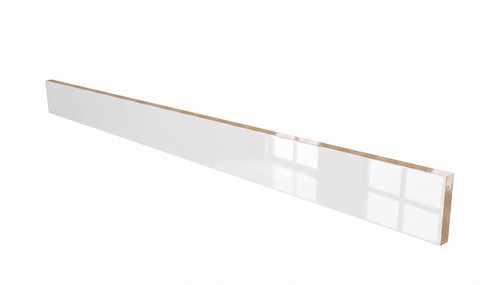 Gloss white kitchen plinth - white,