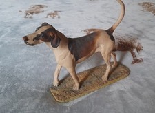 Ex Rare Limited Edition Border Fine Arts "Foxhound" Sculpture No 118/850