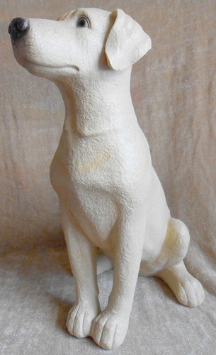 Sitting labrador ornament - sitting,