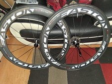 Easton EC90 Aero Carbon Fibre Wheels 50 mm Wheelset - Tubular - 11-Speed Shimano