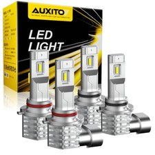 9005 9006 LED Headlight Kit High Low Beam Bulb Super Bright 6500K White 720000LM