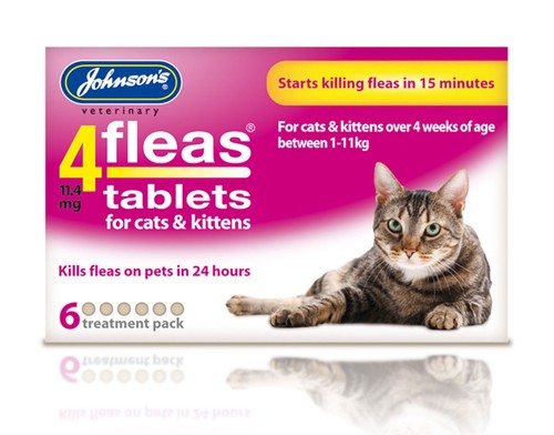 Johnsons 4fleas cats kittens - cats,