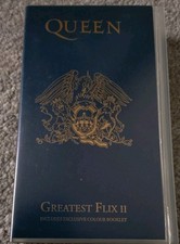 Queen - Greatest Flix Il VHS Video Tape
