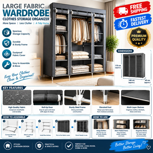 Tier portable clothes - tier,