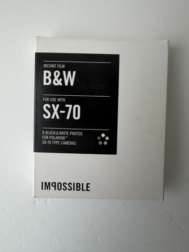 Impossible instant film - b&w,